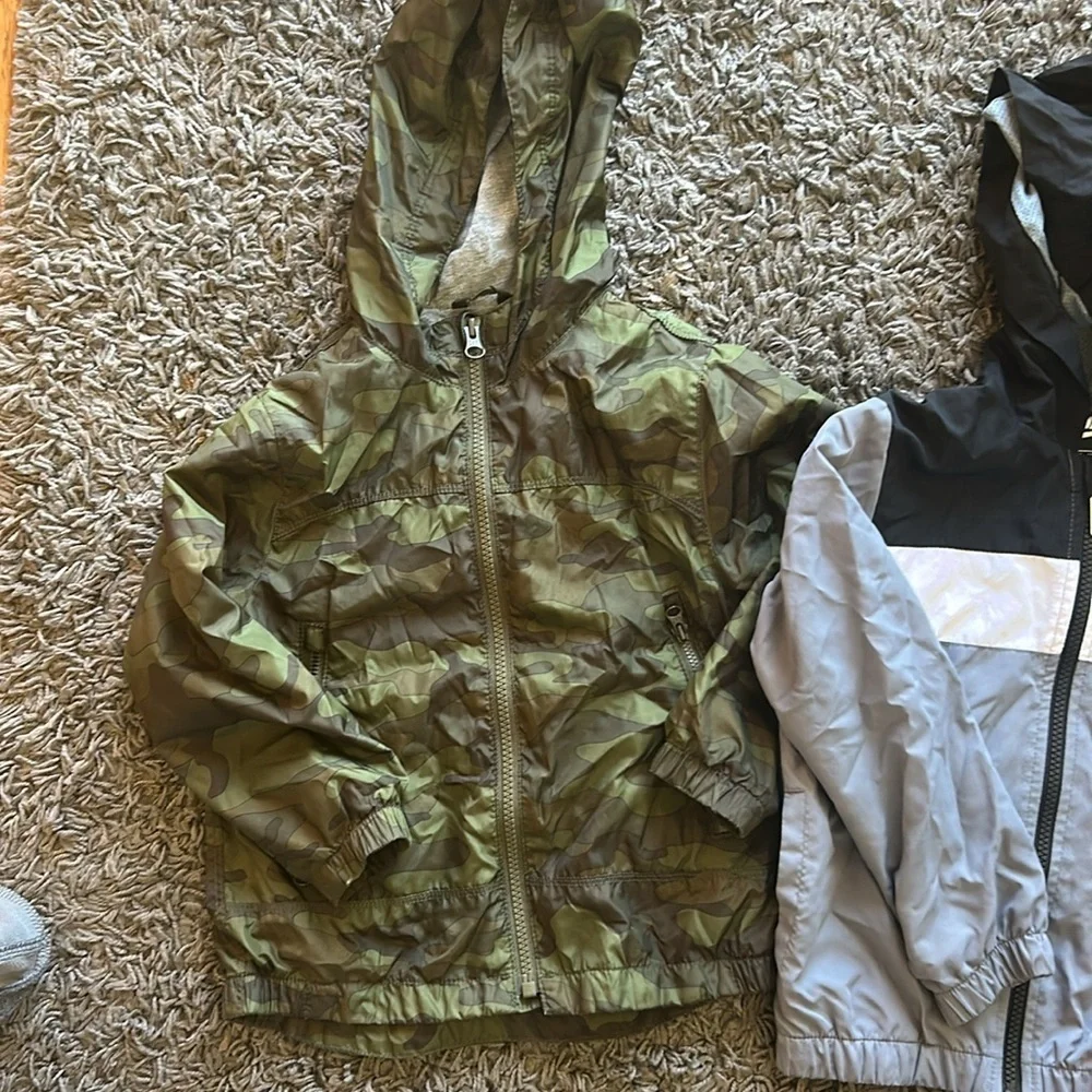 Toddler Boy Nike Hurley GAP Marvel Sweater Zip Up Jacket Bundle Size 4